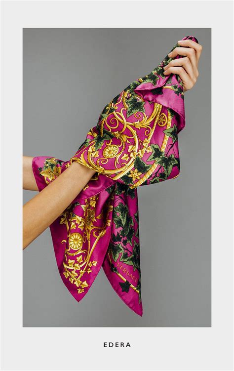 bandana versace|versace scarves for women.